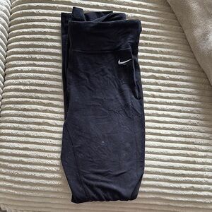 Nike Black Leggings Athletic Stretchy Bottoms